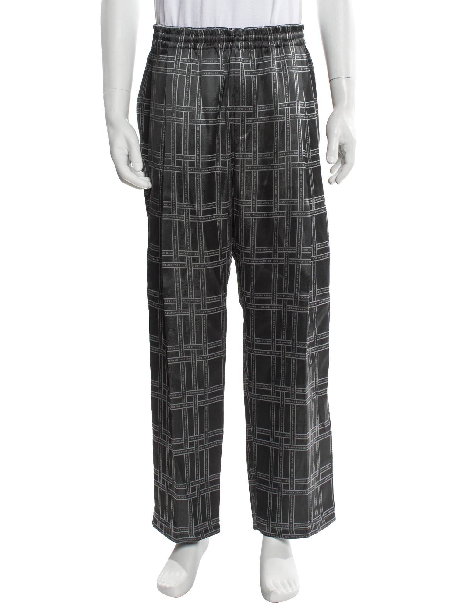 Louis Vuitton 2024 Plaid Print Pajama Bottoms