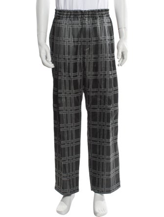 Louis Vuitton 2024 Plaid Print Pajama Bottoms