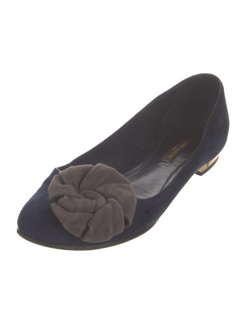 Louis Vuitton Suede Ballet Flats