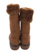Louis Vuitton Suede Snow Boots