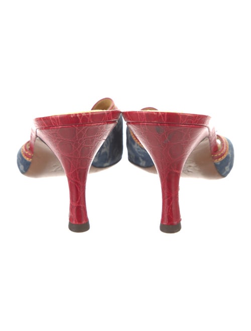 Louis Vuitton LV Monogram Denim Slides