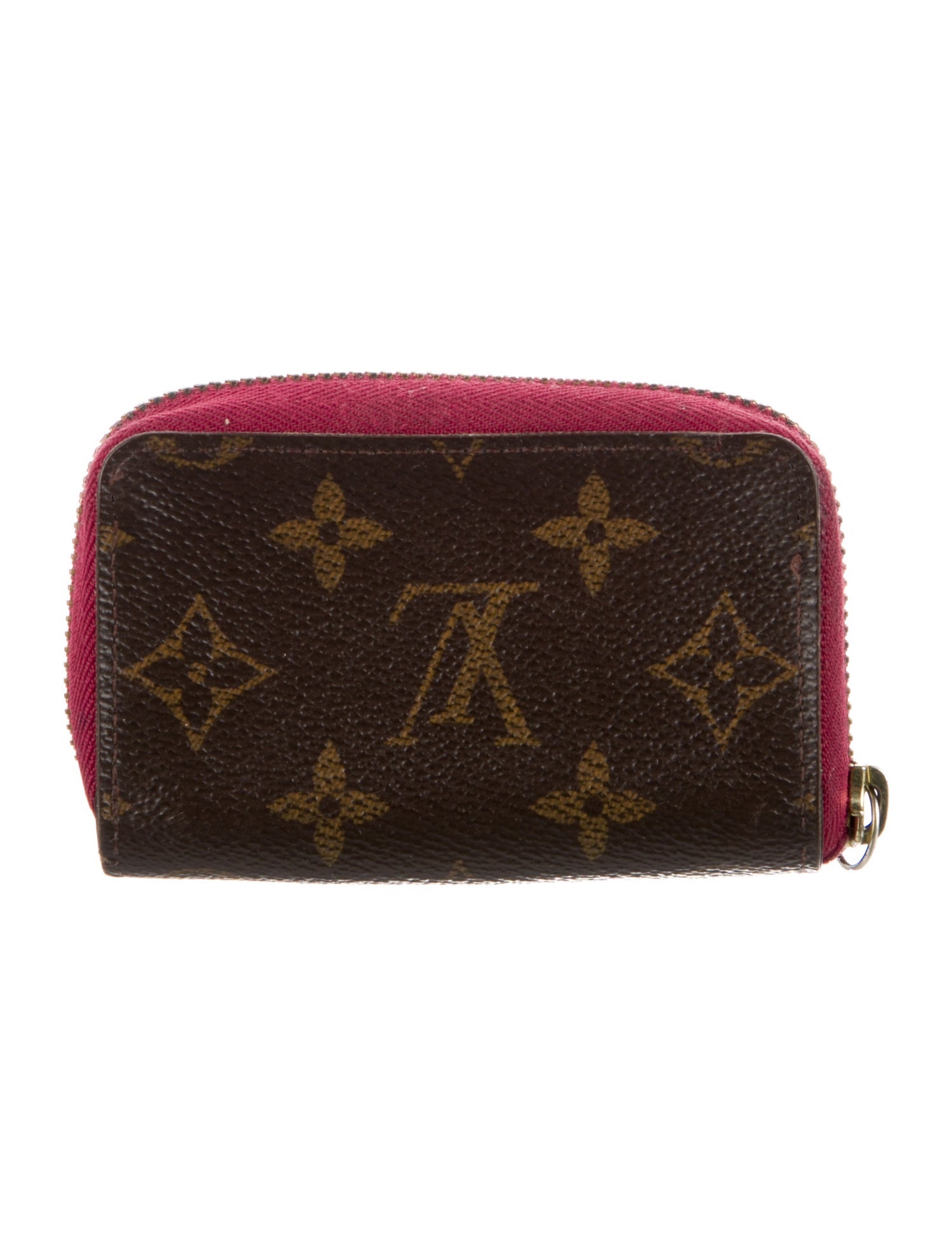 Louis Vuitton LV Monogram Coated Canvas Zippy Multicartes