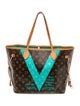 Louis Vuitton LV Monogram Neverfull w/Pouch MM