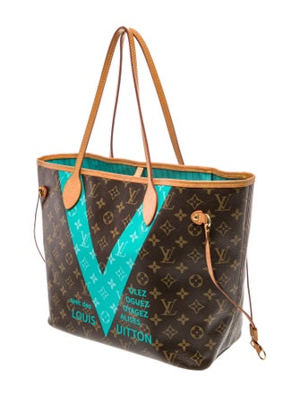 Louis Vuitton LV Monogram Neverfull w/Pouch MM