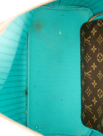 Louis Vuitton LV Monogram Neverfull w/Pouch MM