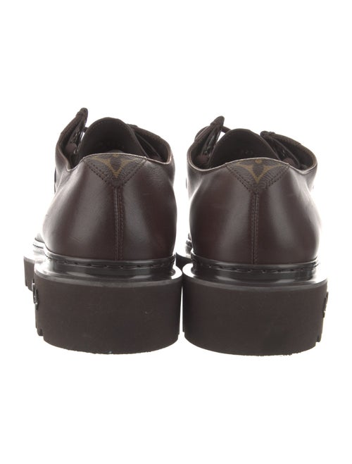 Louis Vuitton LV Monogram Leather Boat Shoes