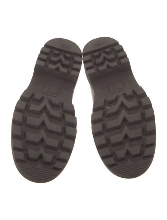 Louis Vuitton LV Monogram Leather Boat Shoes