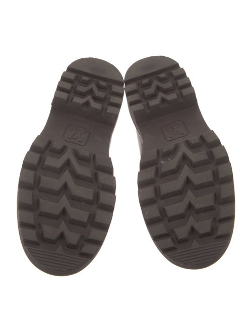 Louis Vuitton LV Monogram Leather Boat Shoes