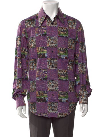 Louis Vuitton Casual Shirts 2022 Printed Shirt L