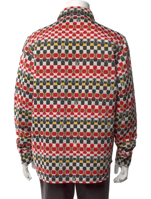 Louis Vuitton 2022 Plaid Print Shirt
