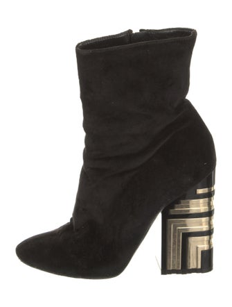 Louis Vuitton Suede Sock Boots