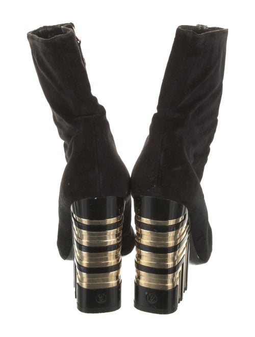 Louis Vuitton Suede Sock Boots