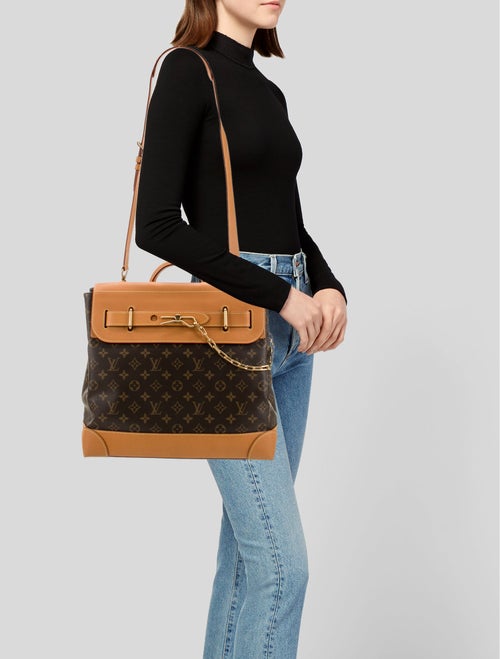 Louis Vuitton Canvas Top Handle Bag
