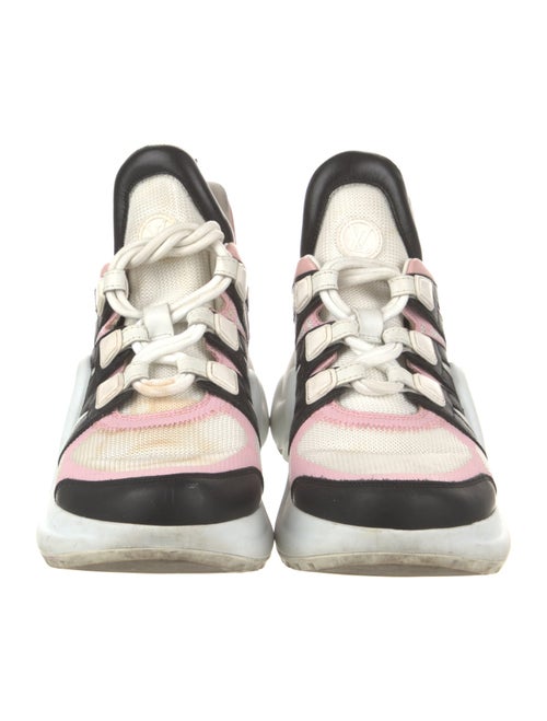 Louis Vuitton LV Monogram Leather Chunky Sneakers