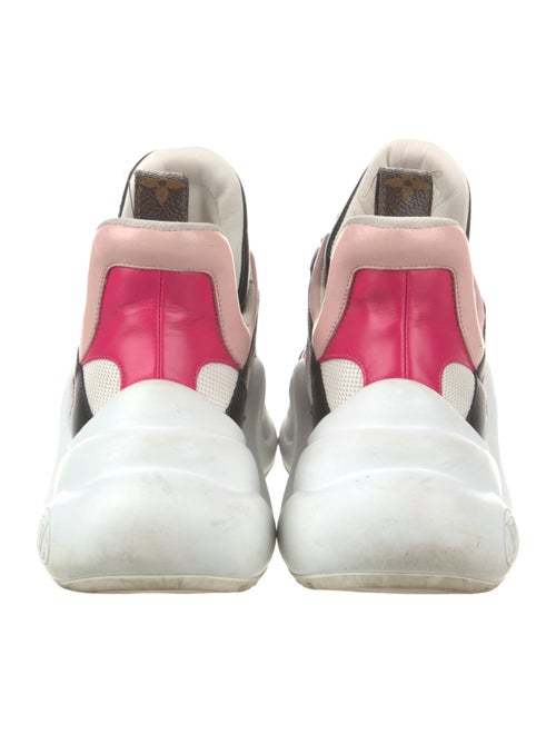 Louis Vuitton LV Monogram Leather Chunky Sneakers
