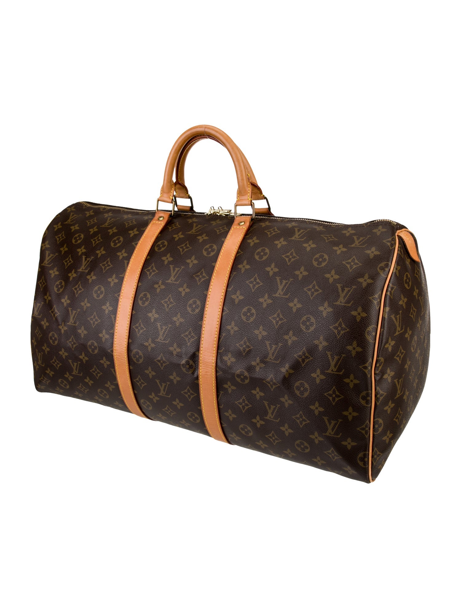 Louis Vuitton LV Monogram Keepall 55 Vintage