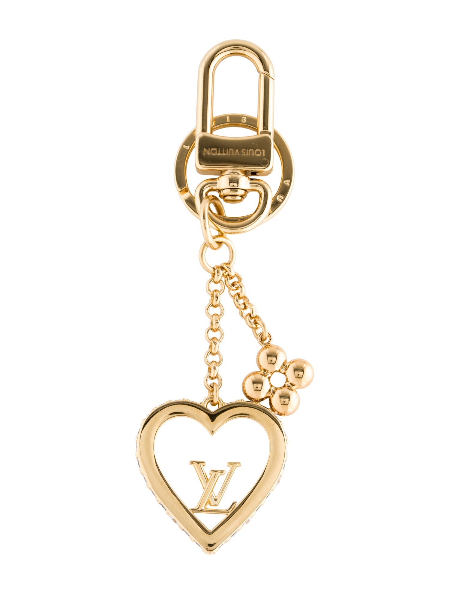 Louis Vuitton My Love Key Holder and Bag Charm”