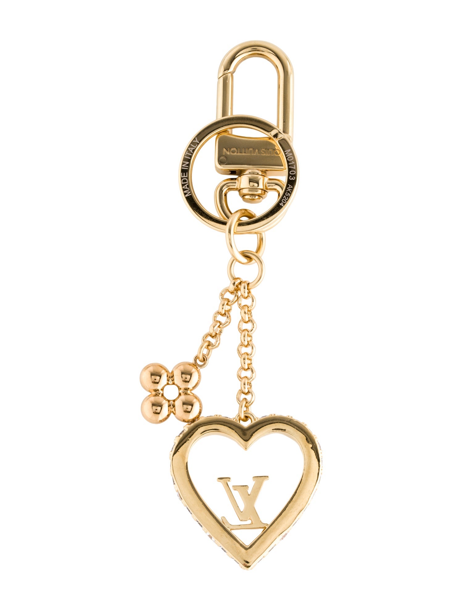 Louis Vuitton My Love Key Holder and Bag Charm”