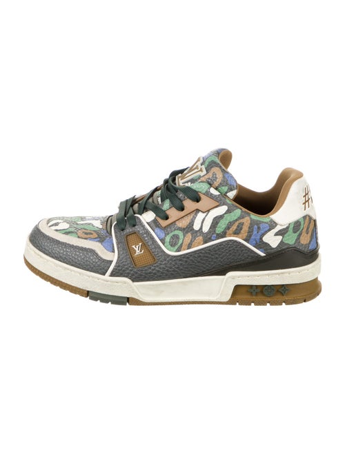 Louis Vuitton Trainer Camo Sneakers