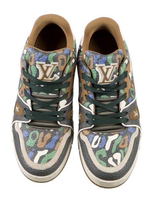 Louis Vuitton Trainer Camo Sneakers