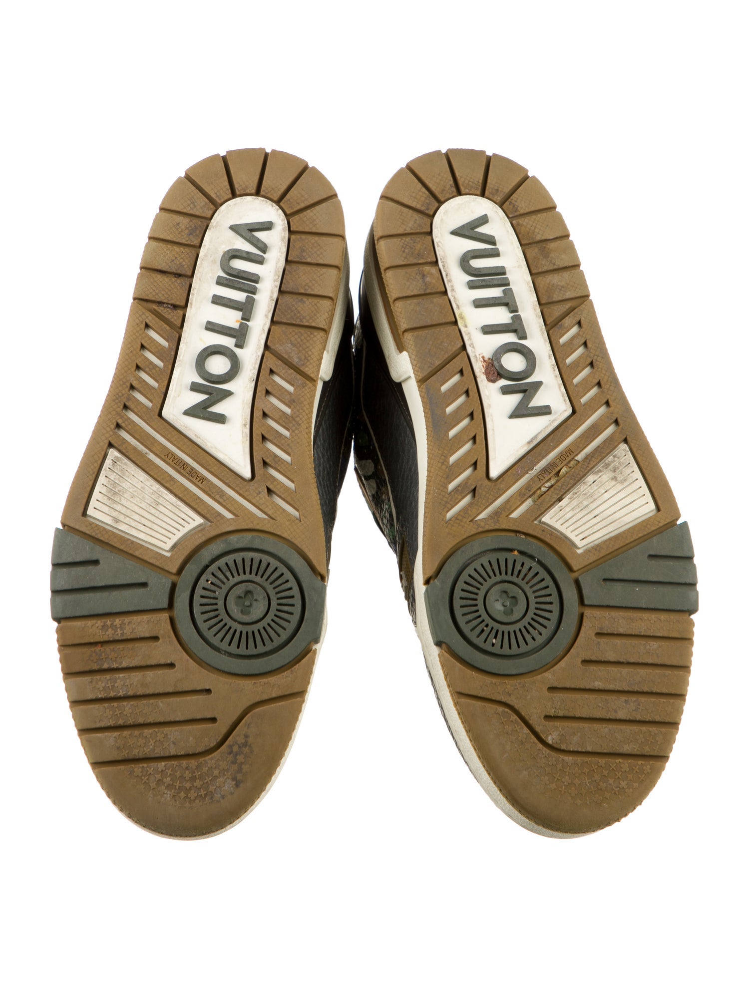 Louis Vuitton Trainer Camo Sneakers