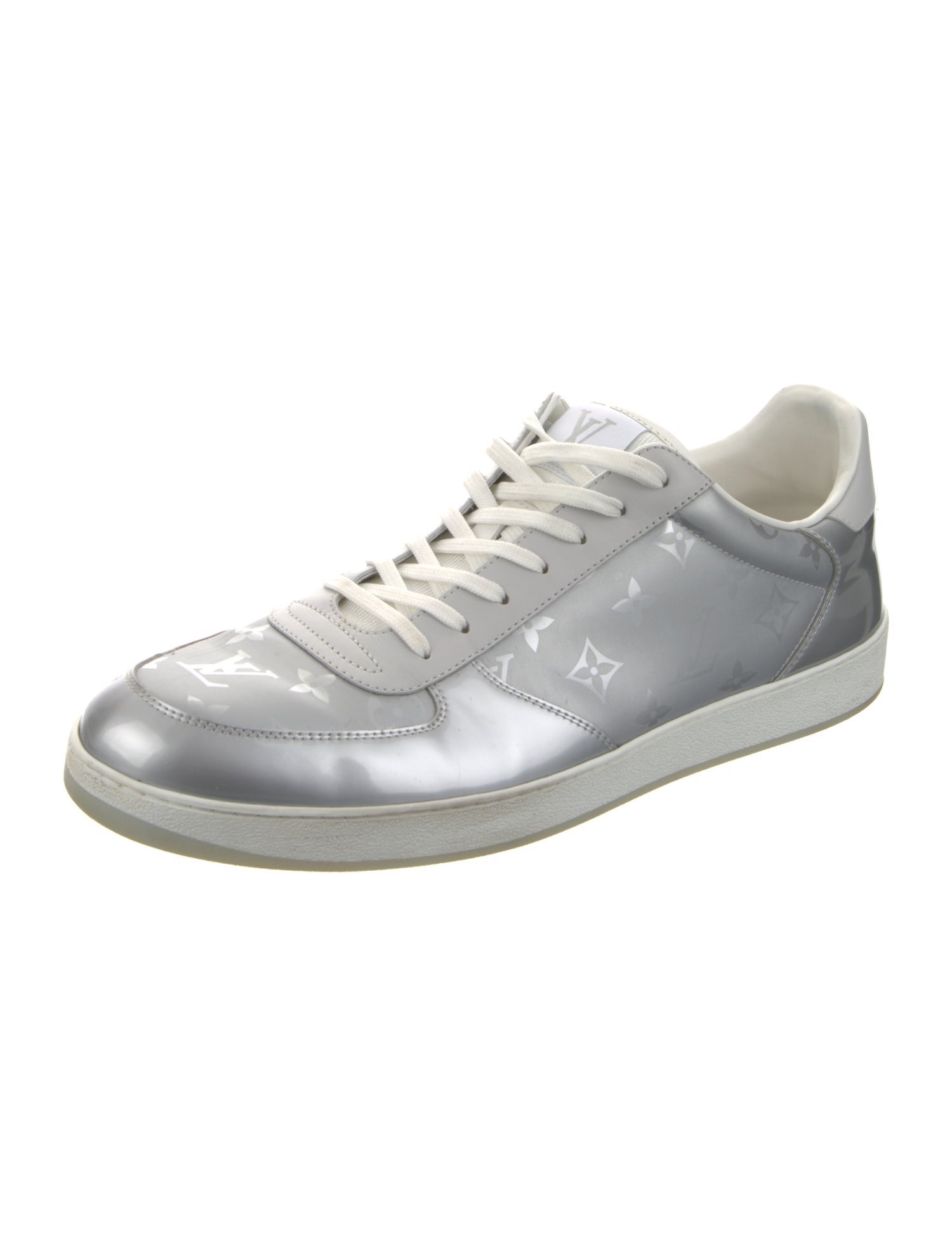 Louis Vuitton LV Monogram Patent Leather Sneakers
