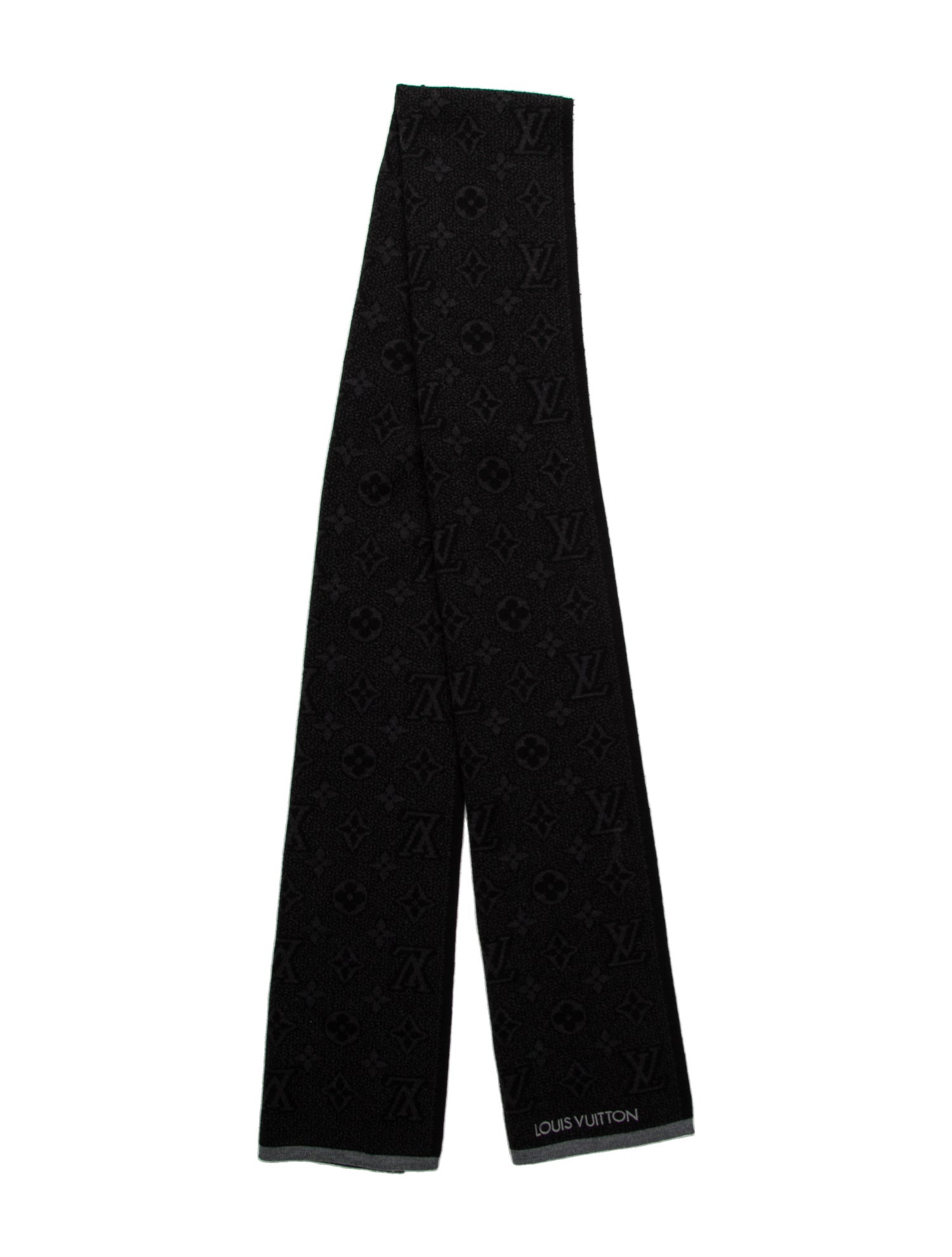 Louis Vuitton My Monogram Eclipse Wool Scarf