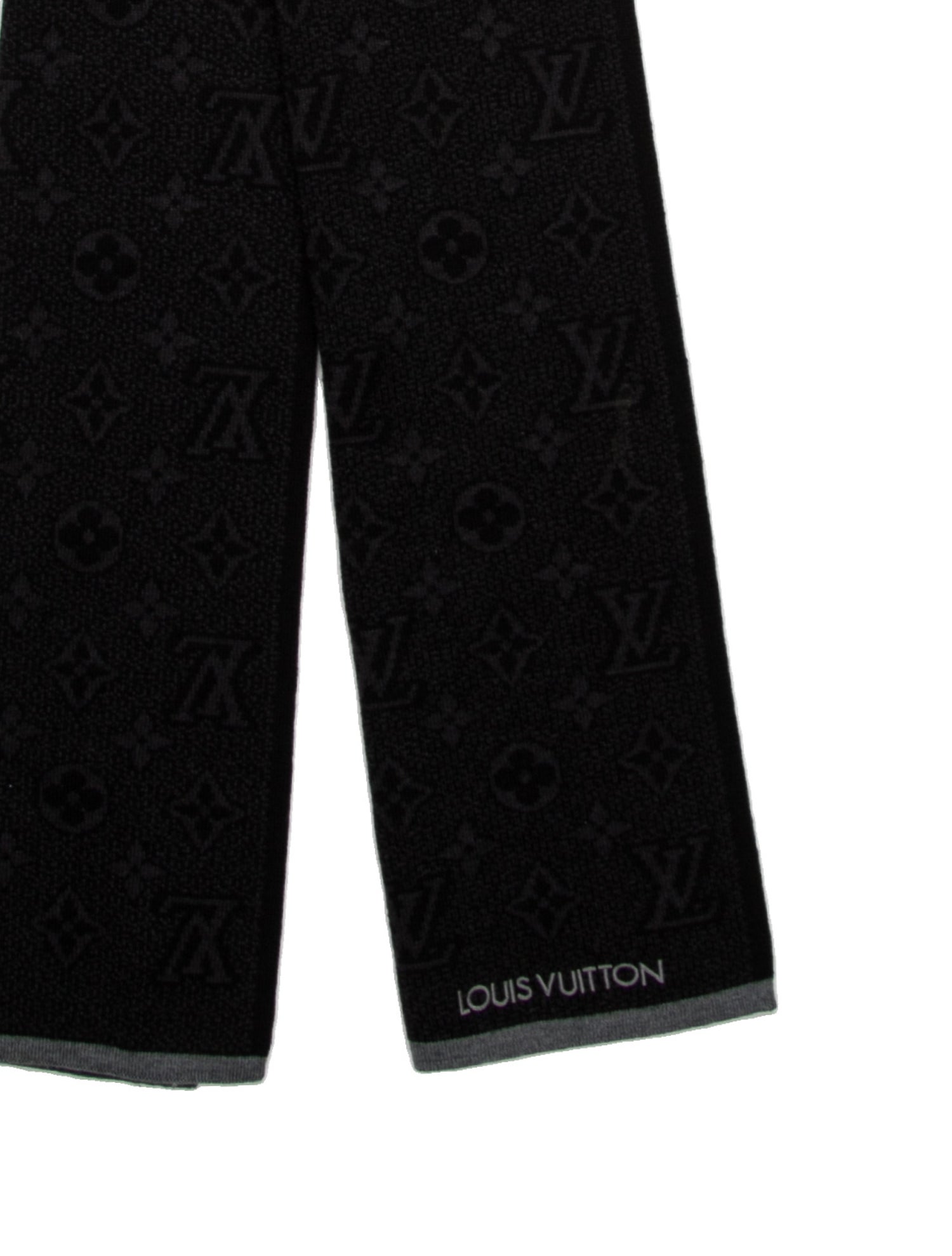 Louis Vuitton My Monogram Eclipse Wool Scarf