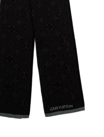 Louis Vuitton My Monogram Eclipse Wool Scarf