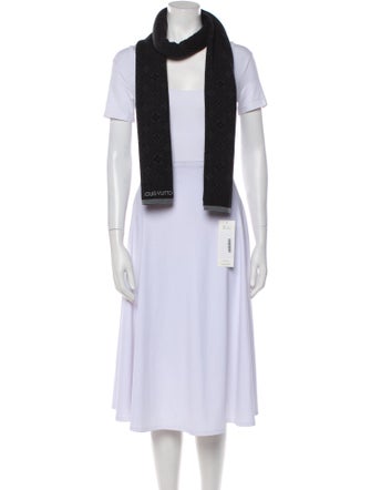 Louis Vuitton My Monogram Eclipse Wool Scarf