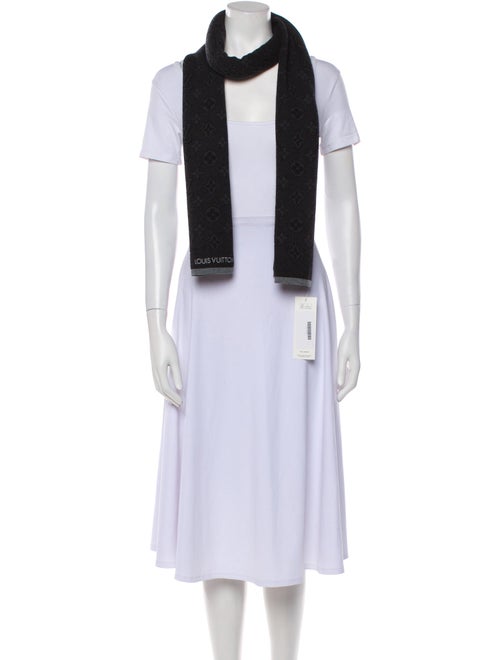 Louis Vuitton My Monogram Eclipse Wool Scarf