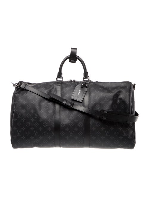 Louis Vuitton Monogram Eclipse Keepall Bandouliere 55