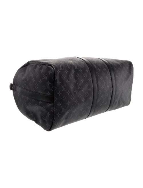 Louis Vuitton Monogram Eclipse Keepall Bandouliere 55