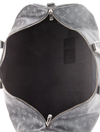 Louis Vuitton Monogram Eclipse Keepall Bandouliere 55