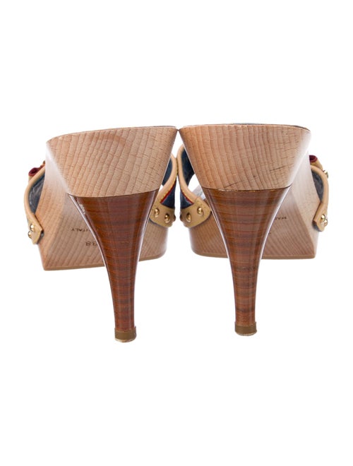 Louis Vuitton LV Monogram Denim Slides