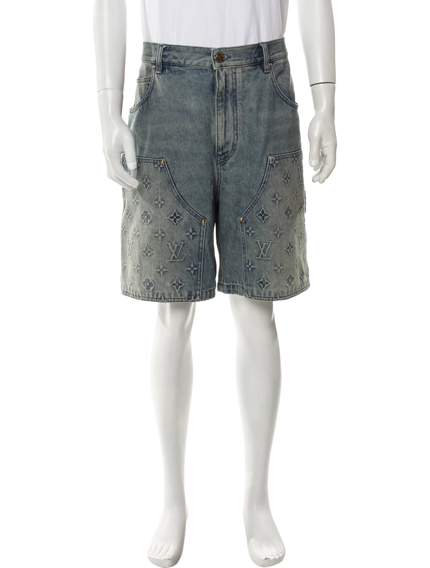 Louis Vuitton 2023 Denim Shorts
