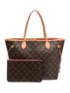 Louis Vuitton LV Monogram Neverfull w/Pouch MM