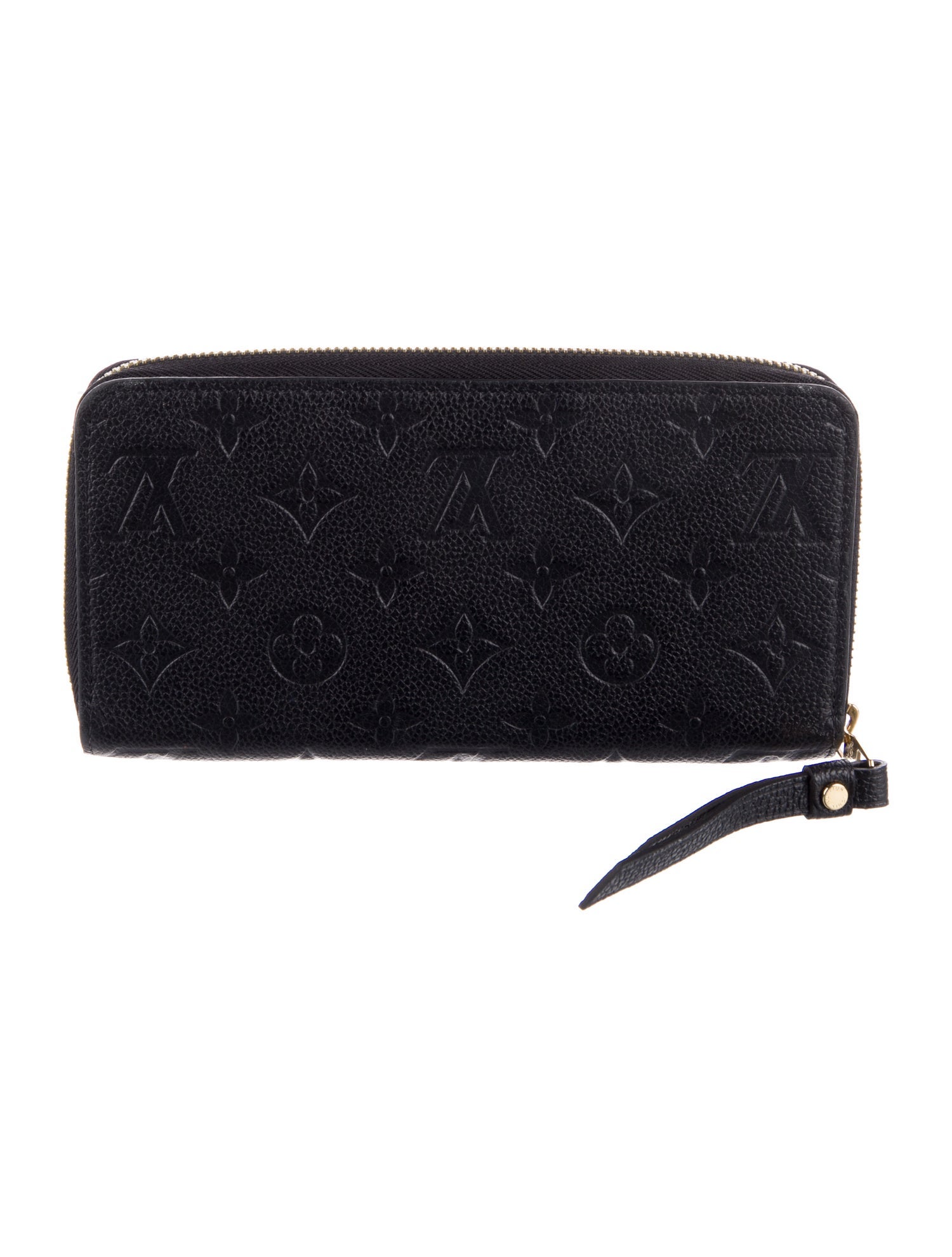 Louis Vuitton LV Monogram Empreinte Leather Zippy Wallet