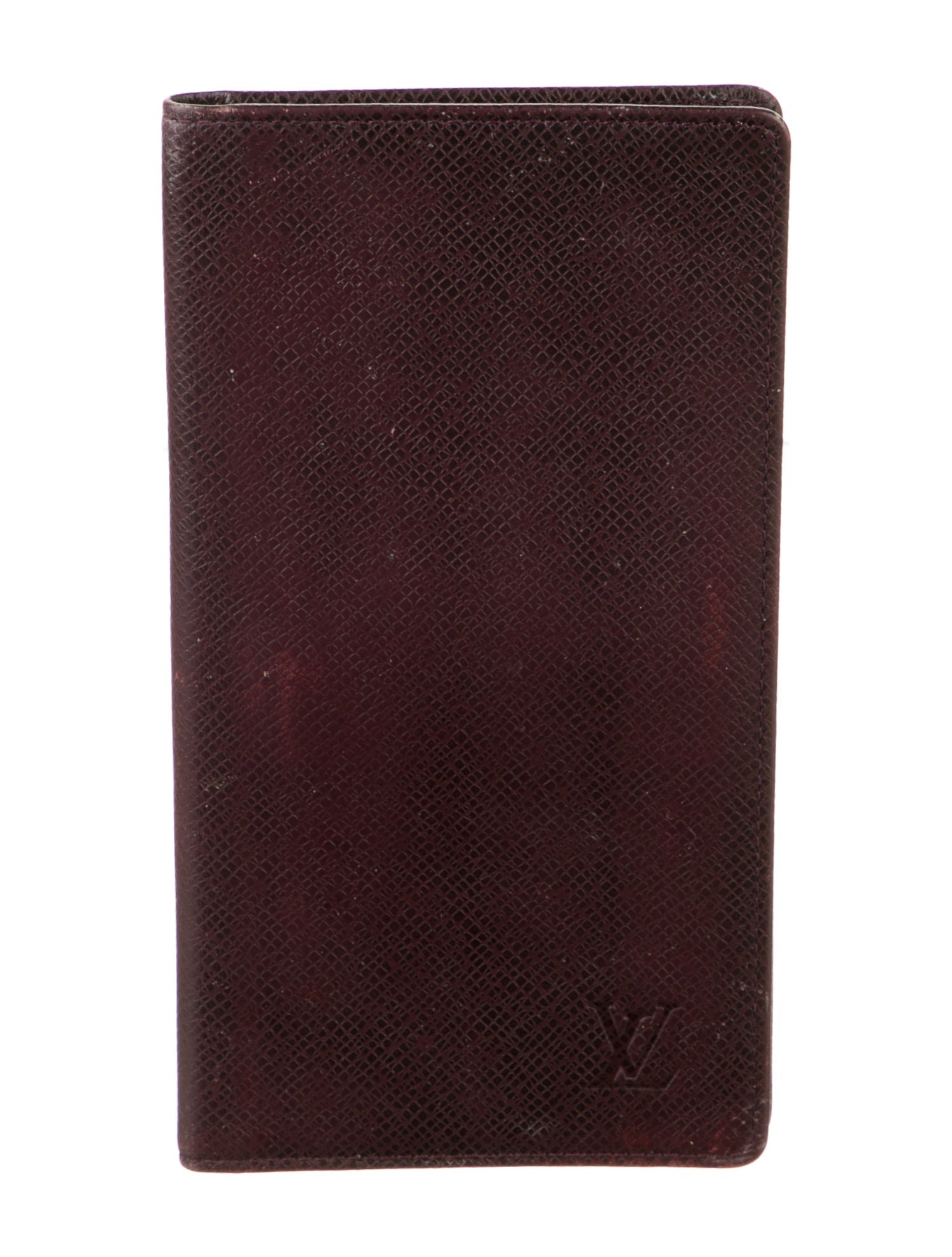 Louis Vuitton Taiga Leather Checkbook Holder