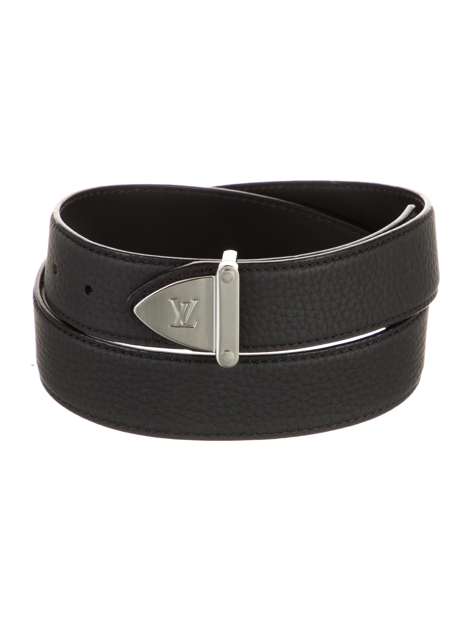 Louis Vuitton LV Trunk 35mm Taurillon Leather Belt