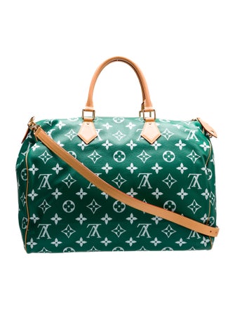 Louis Vuitton LV Monogram Speedy Bandouliere