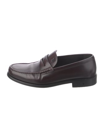 Louis Vuitton LV Monogram Leather Loafers