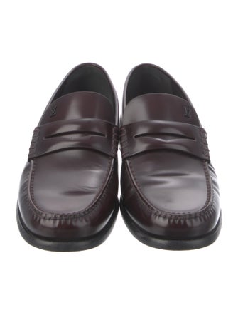 Louis Vuitton LV Monogram Leather Loafers