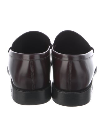 Louis Vuitton LV Monogram Leather Loafers