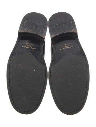 Louis Vuitton LV Monogram Leather Loafers
