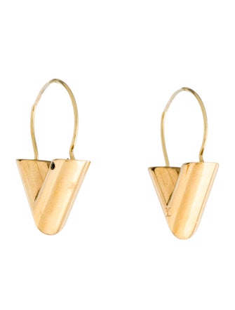 Louis Vuitton Essential V Hoop Earrings