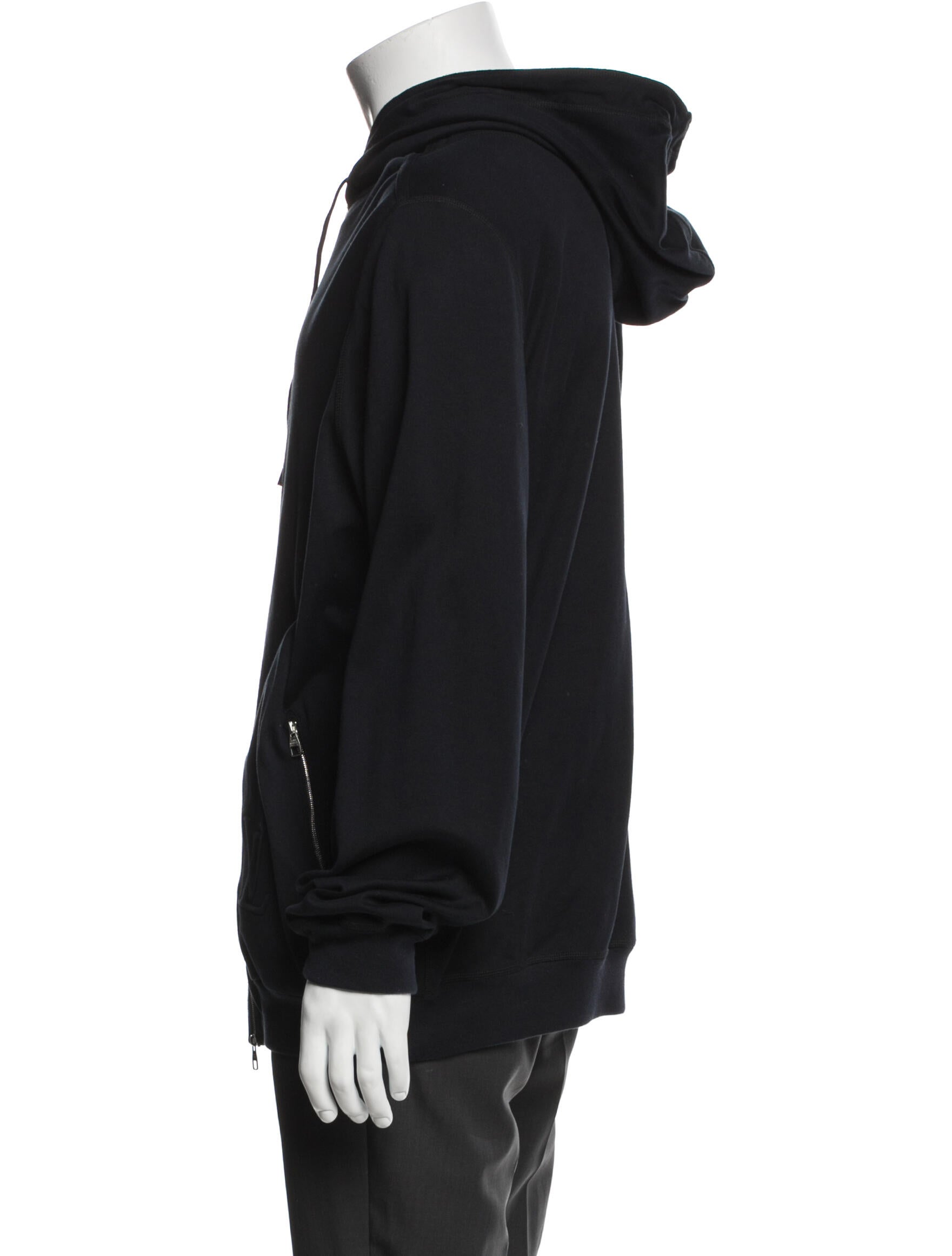 Louis Vuitton Damier Graphite Pattern Crew Neck Hoodie