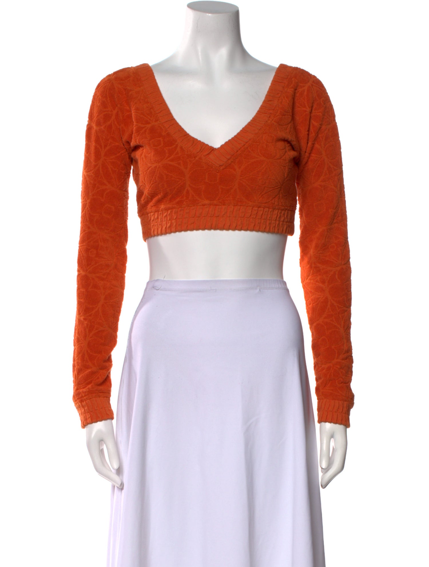 Louis Vuitton 2023 Velour Crop Top