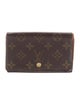 Louis Vuitton 2002 LV Monogram Trésor Wallet