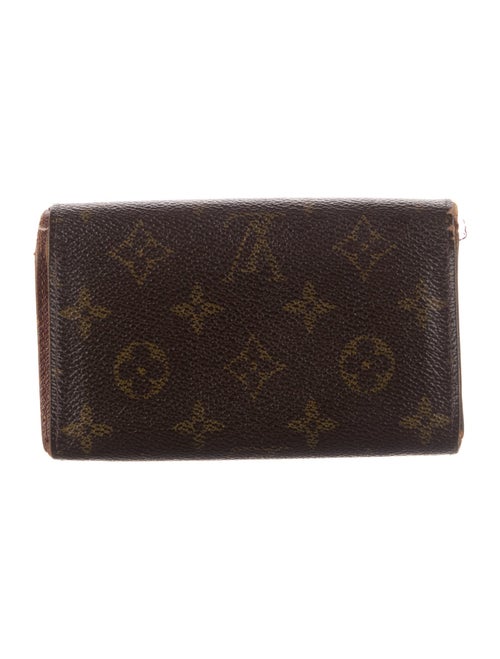 Louis Vuitton 2002 LV Monogram Trésor Wallet